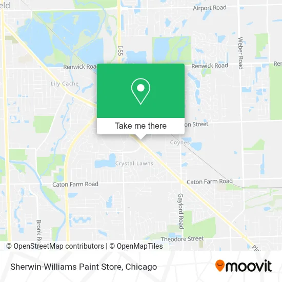 Sherwin-Williams Paint Store map