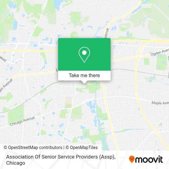 Association Of Senior Service Providers (Assp) map