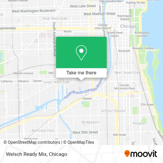 Welsch Ready Mix map