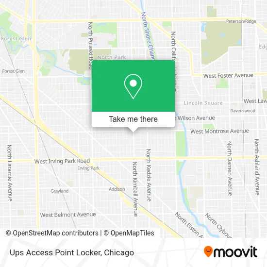 Ups Access Point Locker map