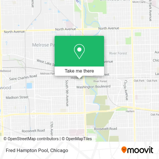 Fred Hampton Pool map