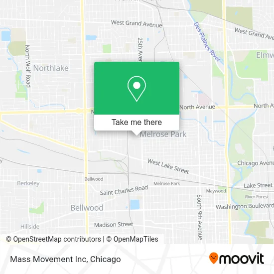 Mass Movement Inc map