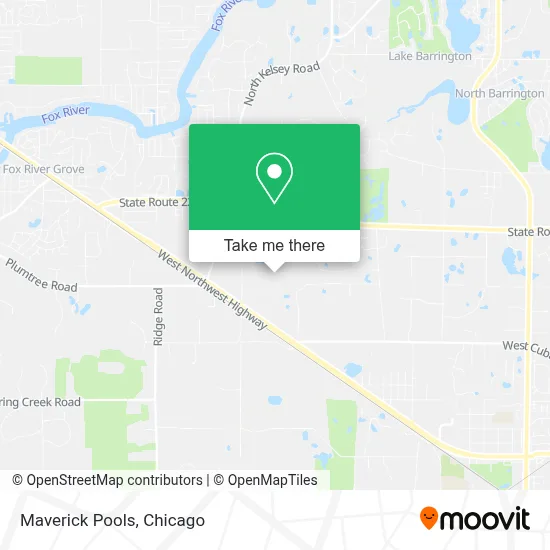 Maverick Pools map