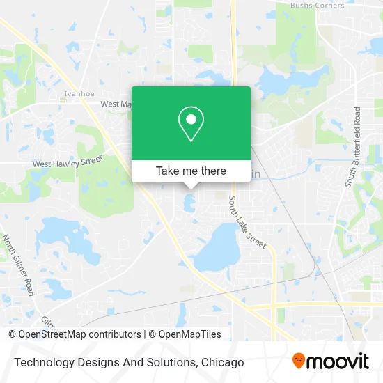 Technology Designs And Solutions map