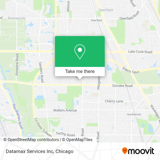 Datamax Services Inc map
