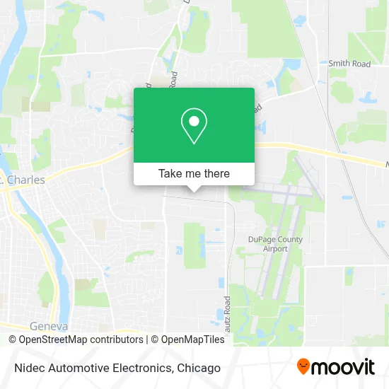 Nidec Automotive Electronics map