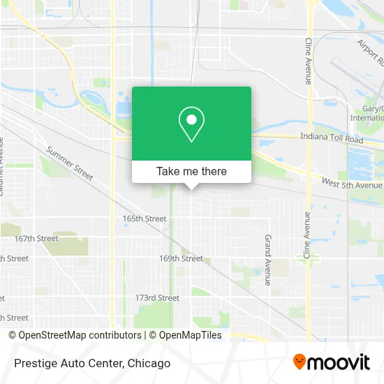 Prestige Auto Center map