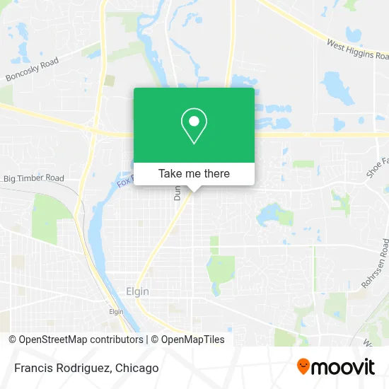 Francis Rodriguez map