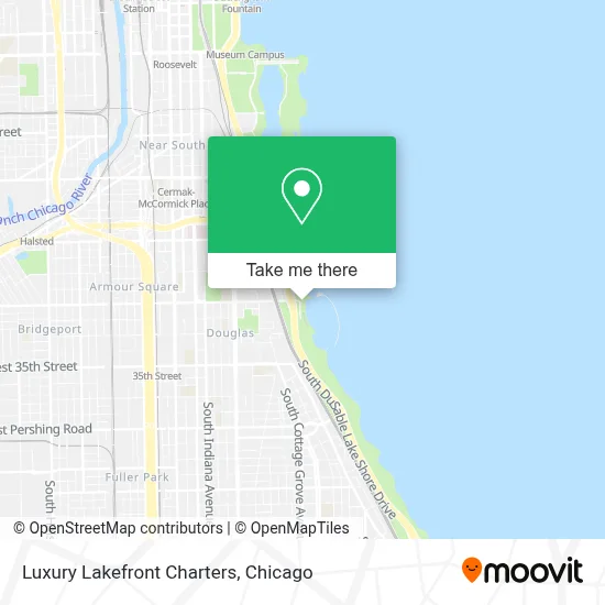 Luxury Lakefront Charters map