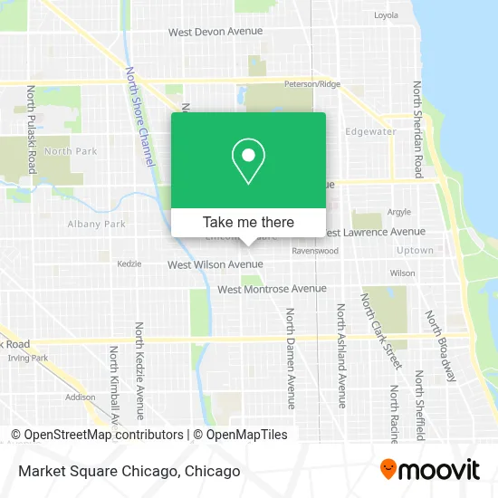 Market Square Chicago map
