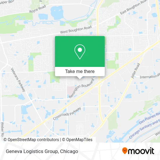 Geneva Logistics Group map