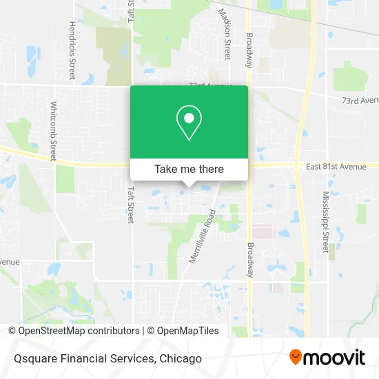 Qsquare  Financial Services map