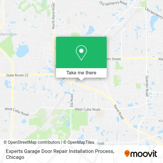 Experts Garage Door Repair Installation Process map