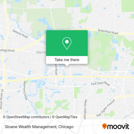 Sloane Wealth Management map