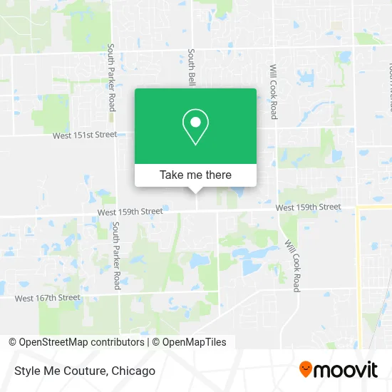 Style Me Couture map