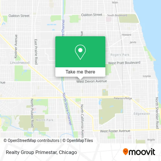 Realty Group Primestar map