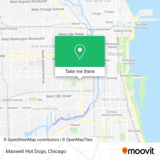 Maxwell Hot Dogs map