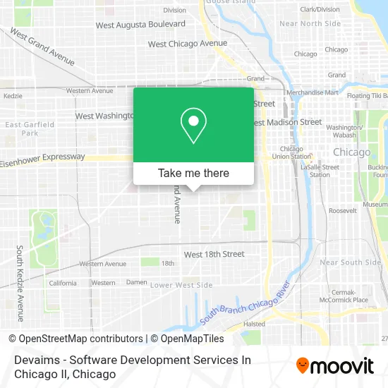 Devaims - Software Development Services In Chicago Il map