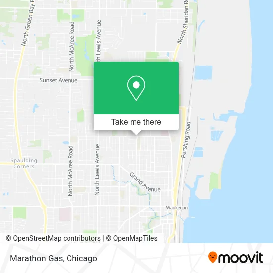 Marathon Gas map