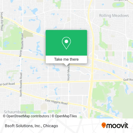 Bsoft Solutions, Inc. map
