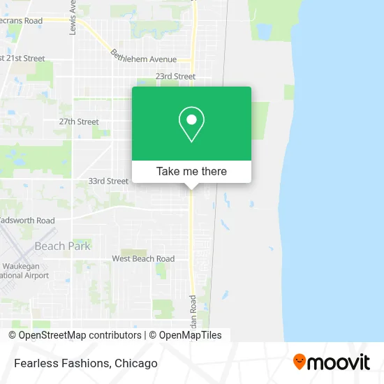 Fearless Fashions map