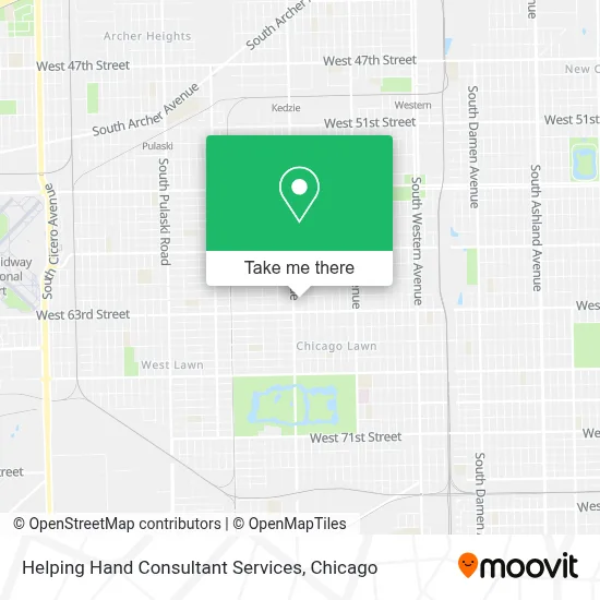 Helping Hand Consultant Services map