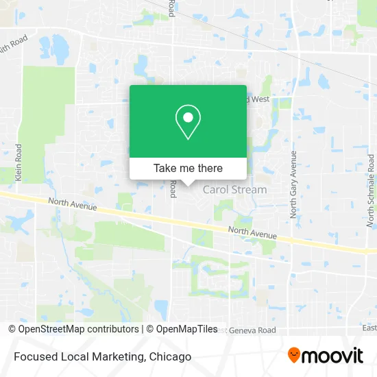 Focused Local Marketing map