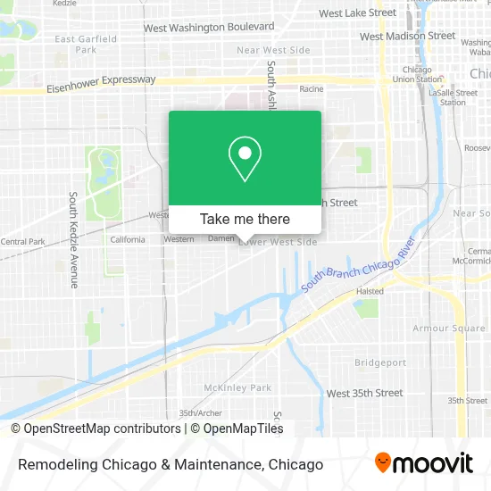Remodeling Chicago & Maintenance map