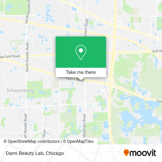 Dami Beauty Lab map