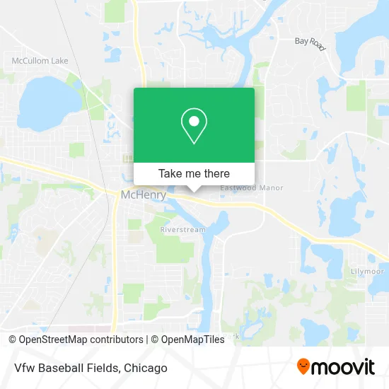 Vfw Baseball Fields map