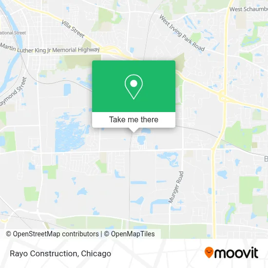 Rayo Construction map