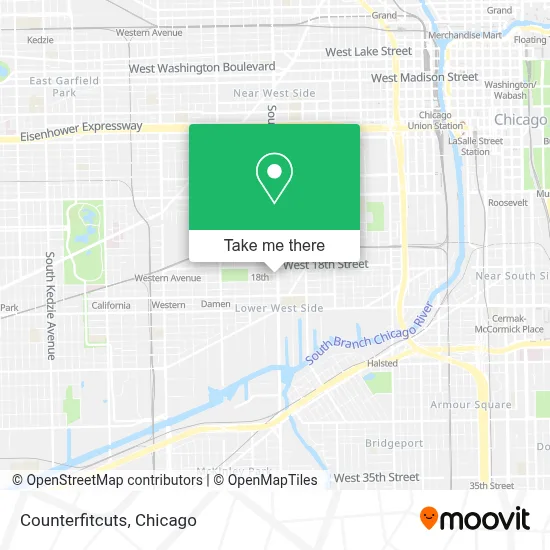 Counterfitcuts map
