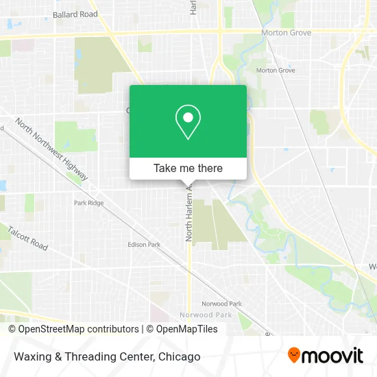 Waxing & Threading Center map