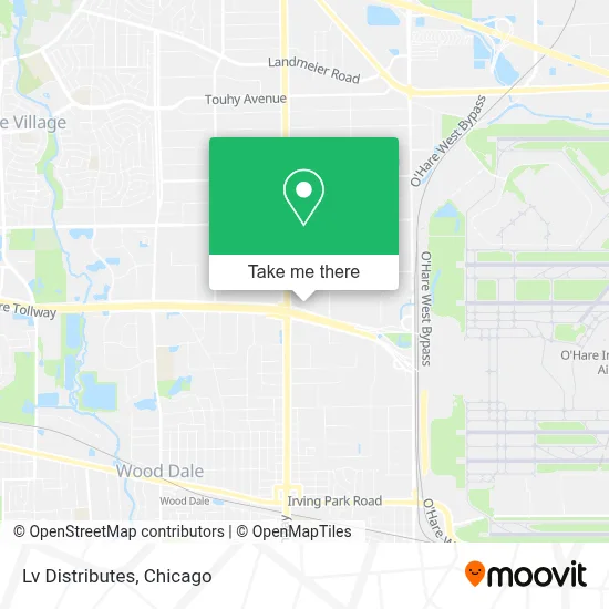 Lv Distributes map