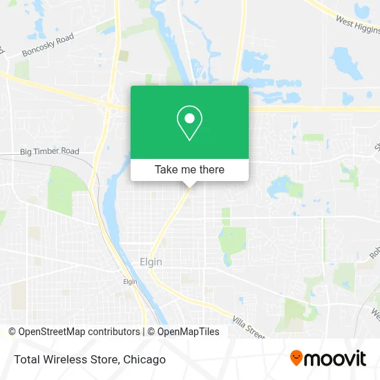 Total Wireless Store map