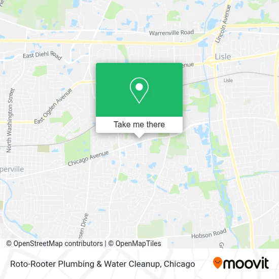 Roto-Rooter Plumbing & Water Cleanup map