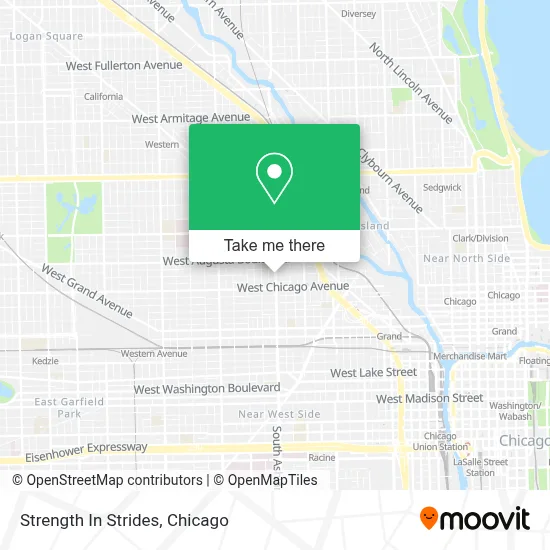 Strength In Strides map