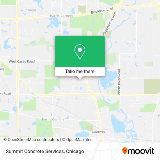 Summit Concrete Services map