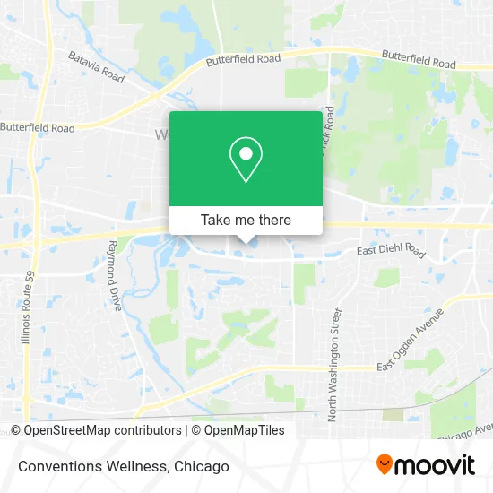 Conventions Wellness map