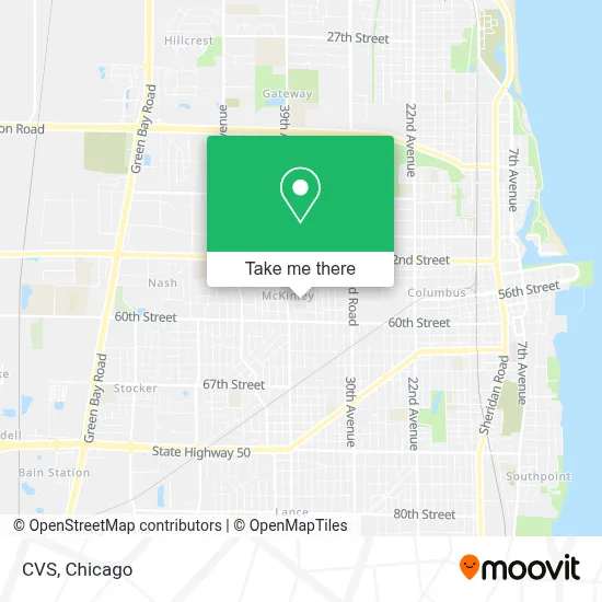 Cvs map