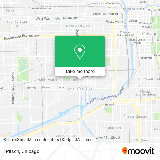 Pilsen map