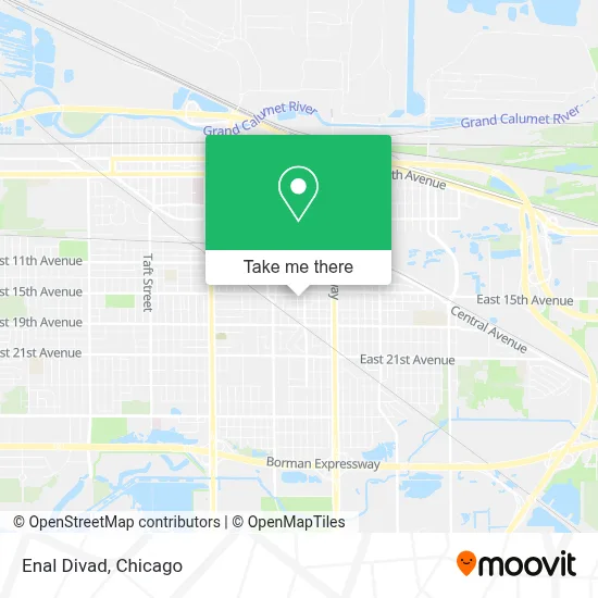 Enal Divad map