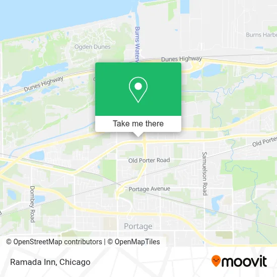 Ramada Inn map