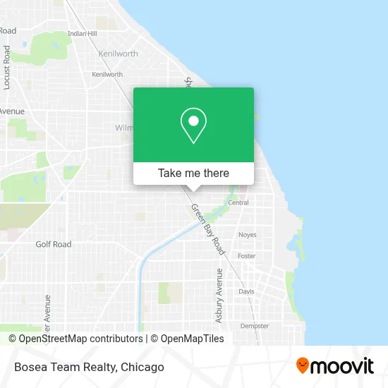 Bosea Team Realty map