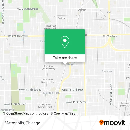 Metropolis map