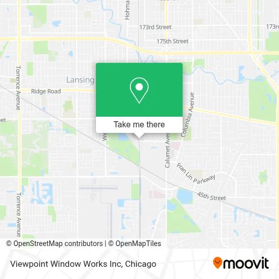 Viewpoint Window Works Inc map