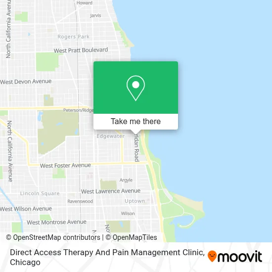Direct Access Therapy And Pain Management Clinic map