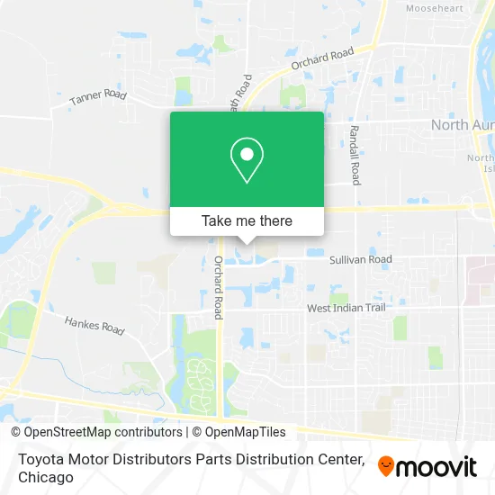 Toyota Motor Distributors Parts Distribution Center map