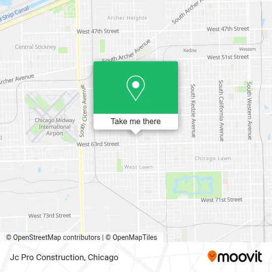Jc Pro Construction map