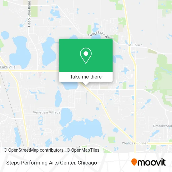 Steps Performing Arts Center map